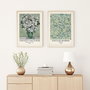 Wallity Huhu277 Cuadros Decorativos Enmarcados 50 x 70 cm (2 Piezas)